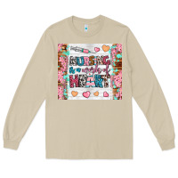 Mushroom nursing is a work of heart tumbler Long Sleeve Tee - BundleAndBundleShop