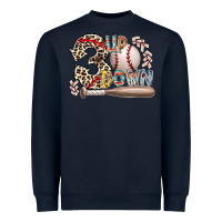 Navy three up down Heavyweight Sweatshirt - RacoonDesign