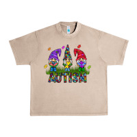 French Oak autism Gnome Urban Heavy Tee - CowhideDigitalArt