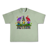 Oil Green autism Gnome Urban Heavy Tee - CowhideDigitalArt