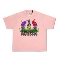 Salmon autism Gnome Urban Heavy Tee - CowhideDigitalArt