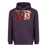Plum teaching is my jam Heavyweight Hoodie - NancyCooperArtShop
