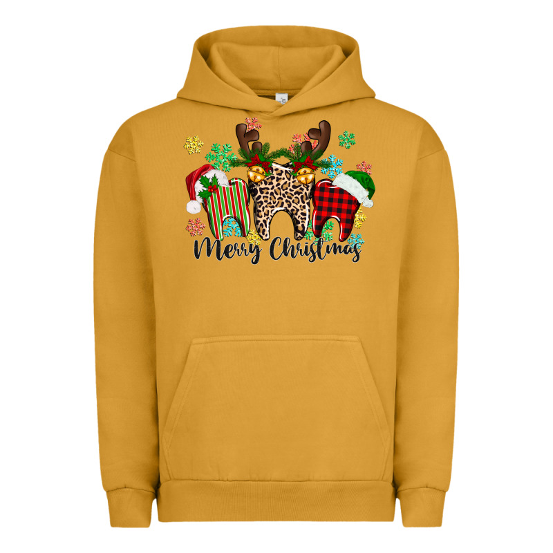 Merry Christmas Tooth Urban Hoodie by texasbilliewilder | Teevron