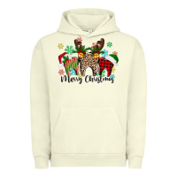 Pigment Pistachio Merry Christmas tooth Urban Hoodie - texasbilliewilder