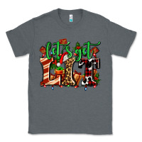 Charcoal Heather lets get lit with Christmas Classic Tee - AdoDesignShop