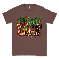 Chestnut lets get lit with Christmas Classic Tee - AdoDesignShop