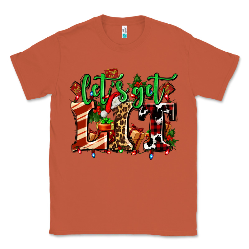 Lets Get Lit With Christmas Classic Tee by AdoDesignShop | Teevron