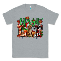 Heather Grey lets get lit with Christmas Classic Tee - AdoDesignShop