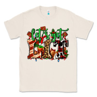 Natural lets get lit with Christmas Classic Tee - AdoDesignShop