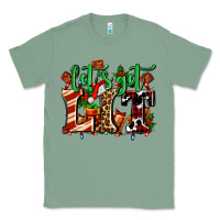 Sage lets get lit with Christmas Classic Tee - AdoDesignShop