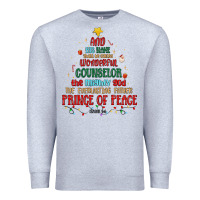 Heather Grey his name shall be Premium Sweatshirt - MaliasSmallBusiness
