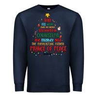 Navy his name shall be Premium Sweatshirt - MaliasSmallBusiness