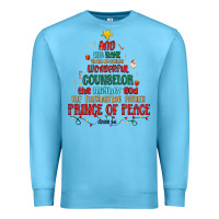 Ocean Blue his name shall be Premium Sweatshirt - MaliasSmallBusiness