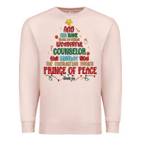 Pale Pink his name shall be Premium Sweatshirt - MaliasSmallBusiness