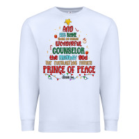 White his name shall be Premium Sweatshirt - MaliasSmallBusiness