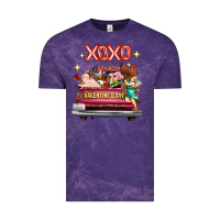 Valentine's Day Truck Farm Animals Cupid Xoxo Vintage Tee | Teevron