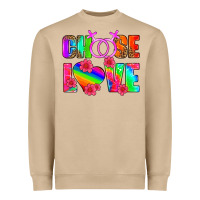 Mushroom choose love (lesbian) Heavyweight Sweatshirt - HRA Design Shop