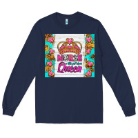 Navy nurse a title just above queen tumbler Long Sleeve Tee - BundleAndBundleShop