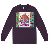Plum nurse a title just above queen tumbler Long Sleeve Tee - BundleAndBundleShop