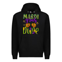 Black mardi gras dude Premium Hoodie - Artiststas