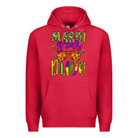 Cardinal mardi gras dude Premium Hoodie - Artiststas