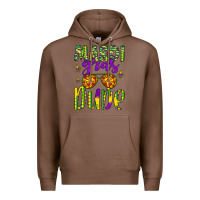 Chestnut mardi gras dude Premium Hoodie - Artiststas