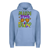 Colony Blue mardi gras dude Premium Hoodie - Artiststas
