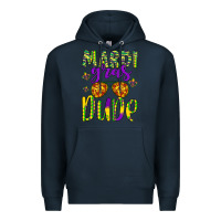 Navy mardi gras dude Premium Hoodie - Artiststas