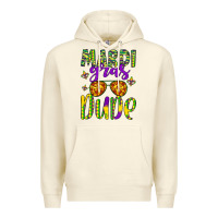 Sandshell mardi gras dude Premium Hoodie - Artiststas