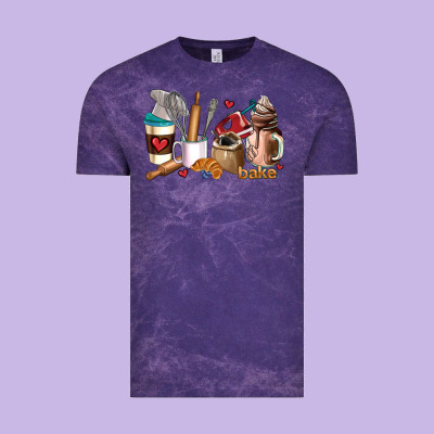 Bakery Coffee Cups Vintage Tee Designed By Adodesignshop