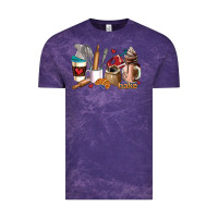 Cloud Purple bakery coffee cups Vintage Tee - AdoDesignShop
