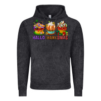 Vintage Black hallothanksmas cupcakes Vintage Hoodie - texasbilliewilder