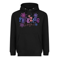 Black freezing season Heavyweight Hoodie - MaliasSmallBusiness