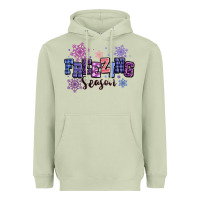 Matcha freezing season Heavyweight Hoodie - MaliasSmallBusiness