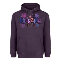 Plum freezing season Heavyweight Hoodie - MaliasSmallBusiness