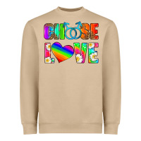 Mushroom choose love (gay) Heavyweight Sweatshirt - HRA Design Shop