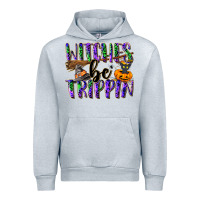 Heather Grey Witches be trippin Urban Hoodie - NancyCooperArtShop