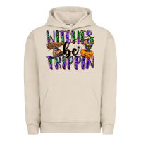 Pigment French Oak Witches be trippin Urban Hoodie - NancyCooperArtShop