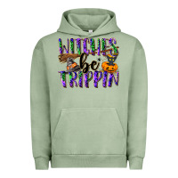 Pigment Oil Green Witches be trippin Urban Hoodie - NancyCooperArtShop