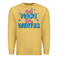 Antique Gold not made for winter Premium Sweatshirt - MaliasSmallBusiness