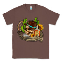 Chestnut cowboy cactus  sunflowers whiskey Classic Tee - AdoDesignShop
