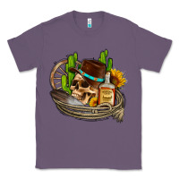 Lavender cowboy cactus  sunflowers whiskey Classic Tee - AdoDesignShop