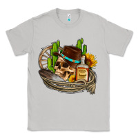 Moon Dust cowboy cactus  sunflowers whiskey Classic Tee - AdoDesignShop
