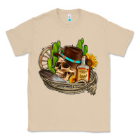 Mushroom cowboy cactus  sunflowers whiskey Classic Tee - AdoDesignShop