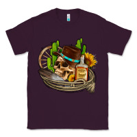 Plum cowboy cactus  sunflowers whiskey Classic Tee - AdoDesignShop