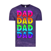 Cloud Purple lgbtq dad Vintage Tee - HRA Design Shop