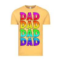 Vintage Mustard lgbtq dad Vintage Tee - HRA Design Shop