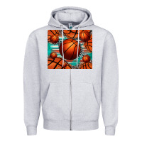 Heather Grey basketball leopard serape tumbler Zipper Hoodie - Jasminsmagicworld