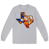 Moon Dust texas map fall Long Sleeve Tee - JahusDesignShop