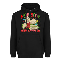Black new year new chapter Heavyweight Hoodie - MaliasSmallBusiness